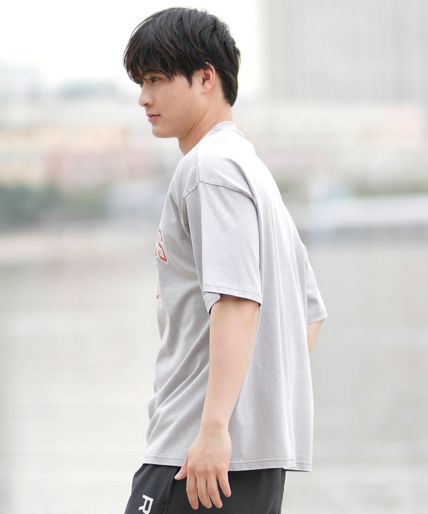 DEAR LAUREL ディアローレル 半袖 Tシャツ メンズ フロントプリント ヴィンテージ風 JM LA JACSON DL25S-JM02(CHA-M)