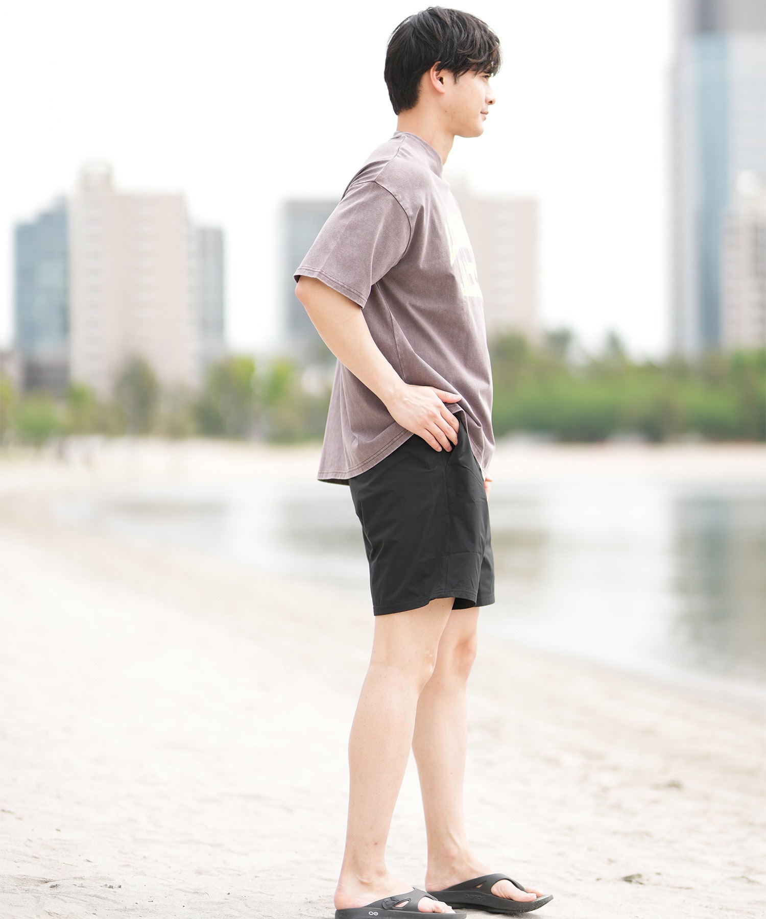 DEAR LAUREL ディアローレル 半袖 Tシャツ メンズ フロントプリント ヴィンテージ風 JM LA JACSON DL25S-JM02(CHA-M)