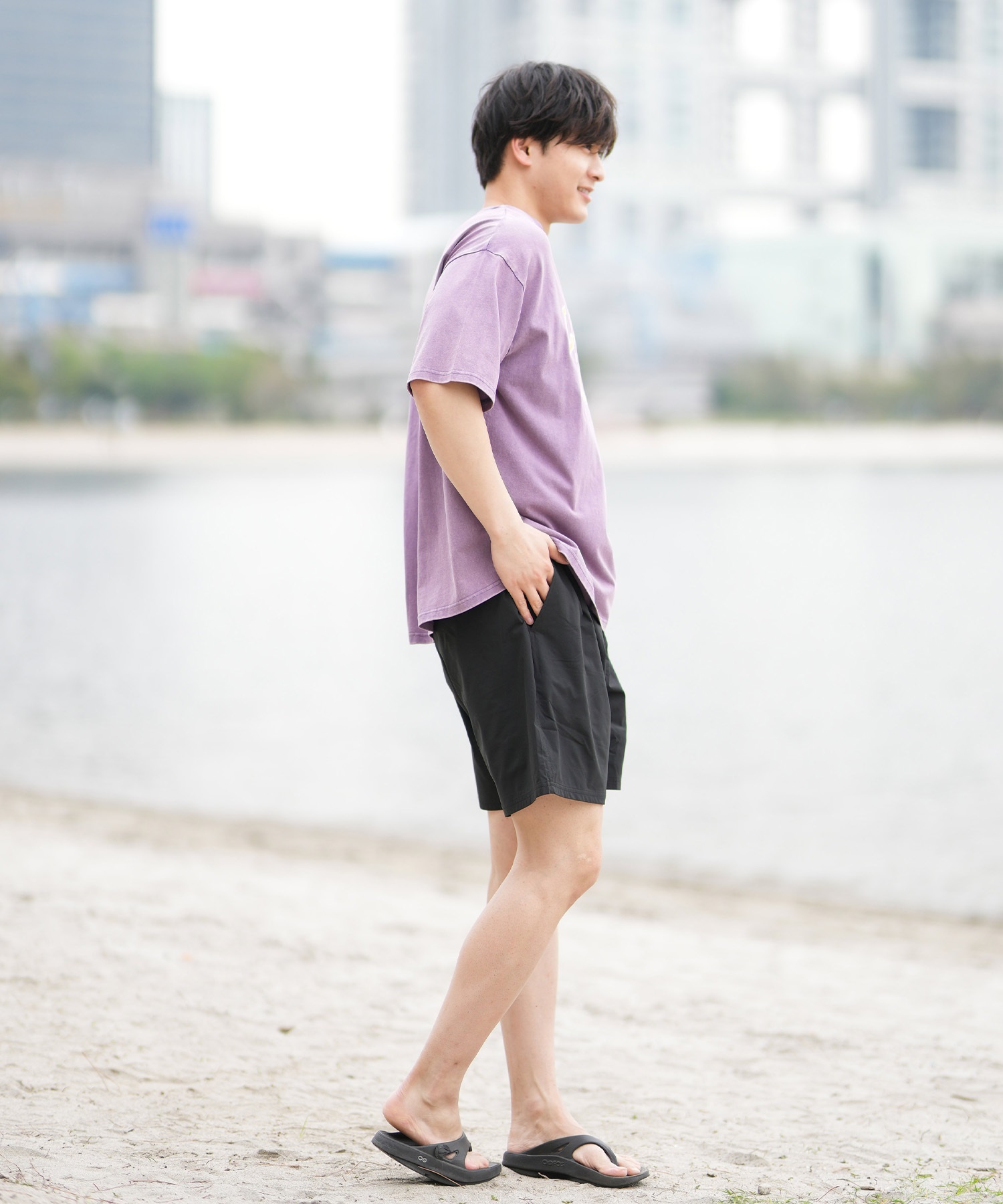DEAR LAUREL ディアローレル 半袖 Tシャツ メンズ フロントプリント ヴィンテージ風 JM LA JACSON DL25S-JM02(CHA-M)