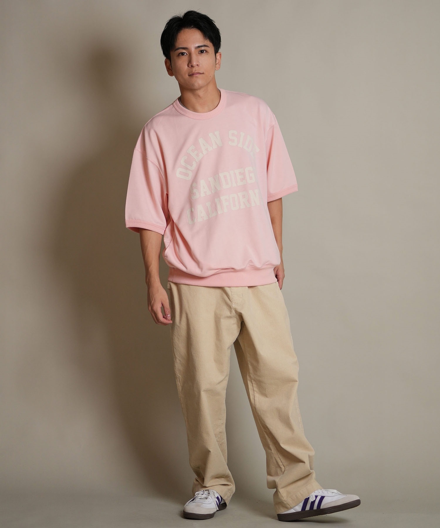 DEAR LAUREL ディアローレル 半袖 Tシャツ メンズ スウェット SS SWEAT