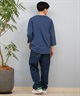 DEAR LAUREL ディアローレル 長袖 Tシャツ メンズ 七分袖 ロンT フロントプリント CAL 3 4 SLEEVE TEE D25S2200(WHT-M)
