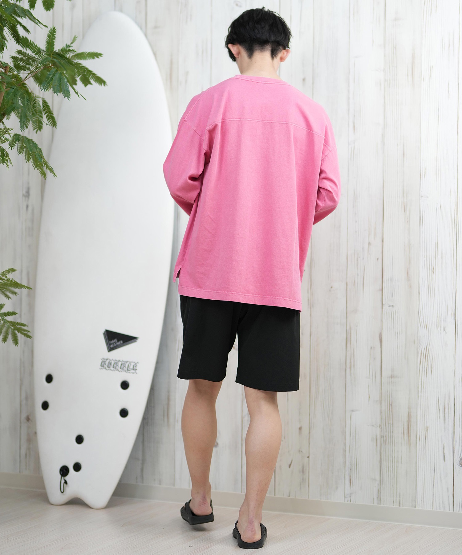 DEAR LAUREL ディアローレル 長袖 Tシャツ メンズ 七分袖 ロンT