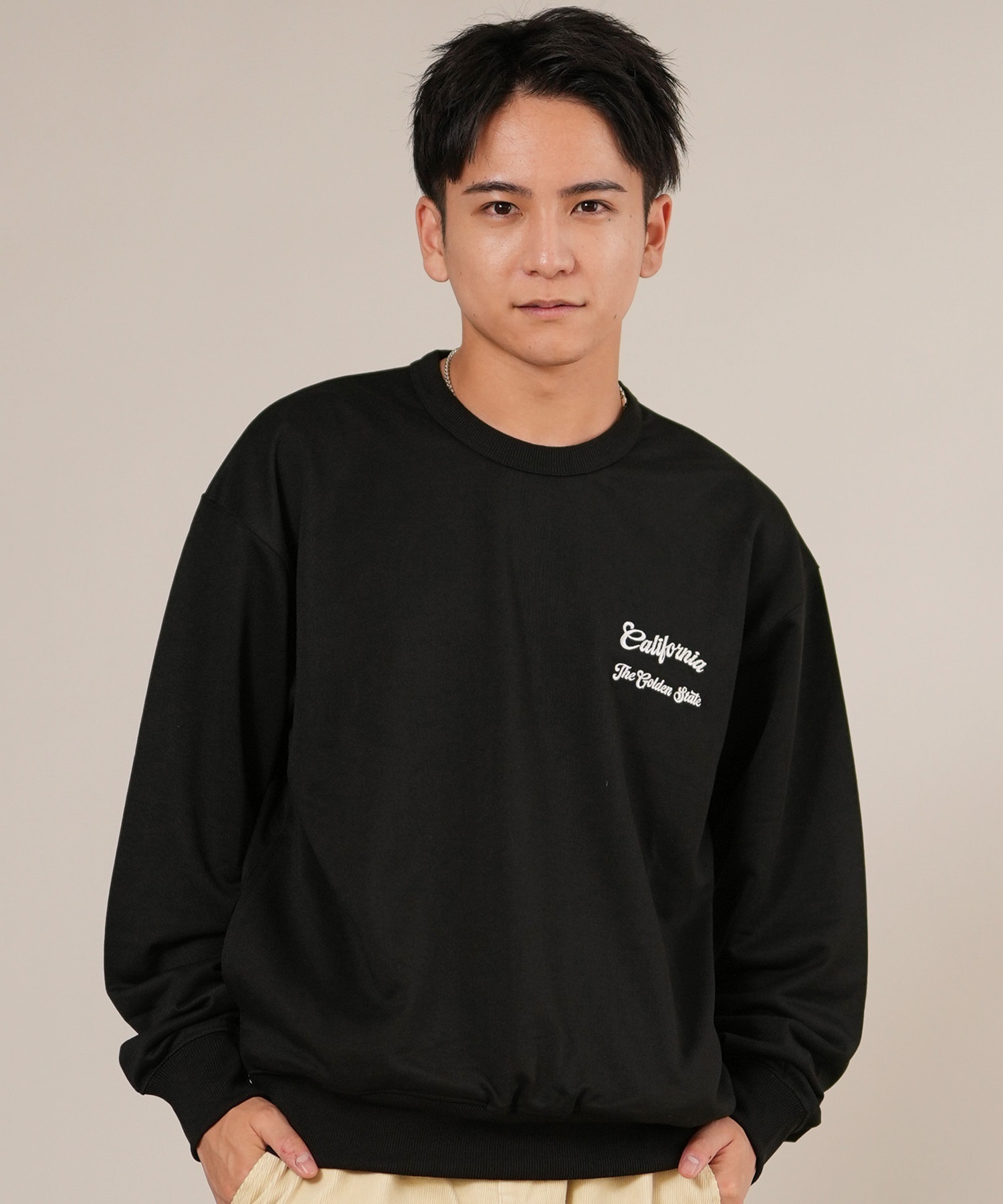 DEAR LAUREL ディアローレル トレーナー スウェット メンズ 刺? 速乾