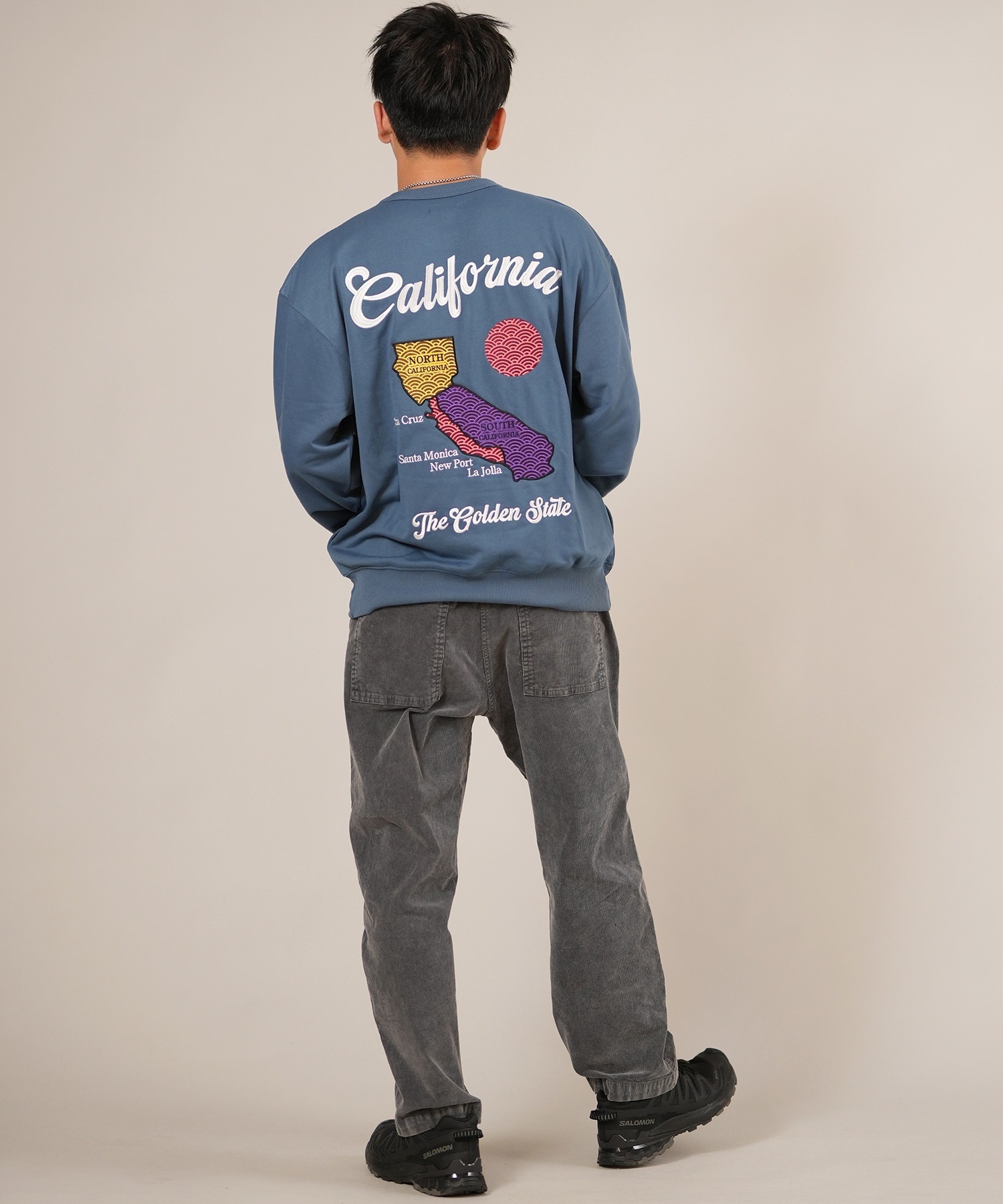 DEAR LAUREL ディアローレル トレーナー スウェット メンズ 刺? 速乾