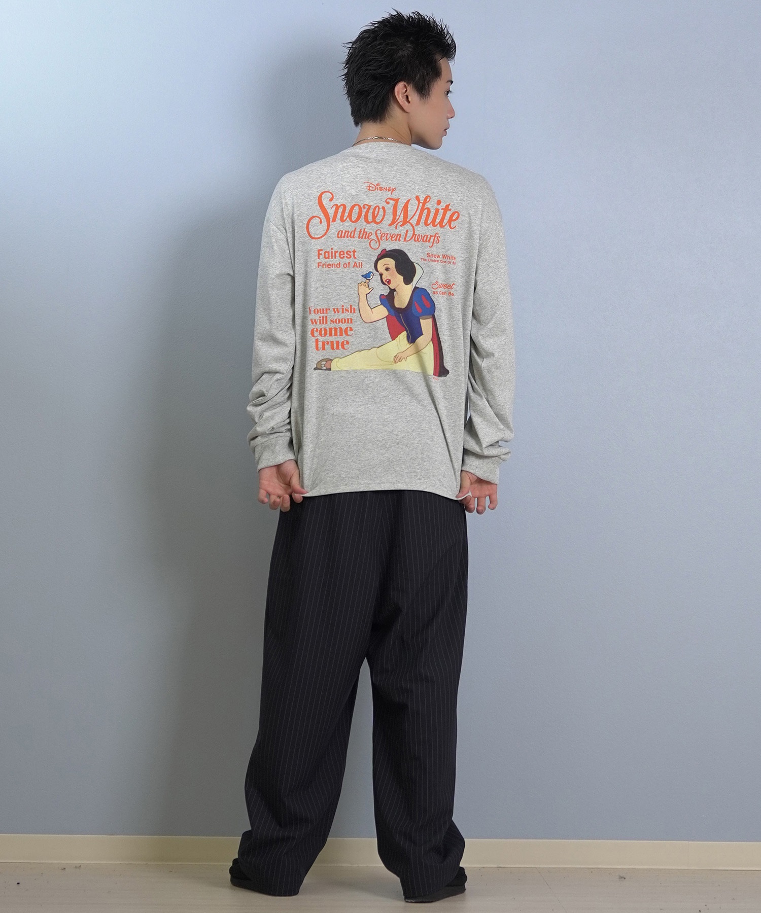 DEAR LAUREL ディアローレル × Disney ディズニー × JM コラボ 長袖 T