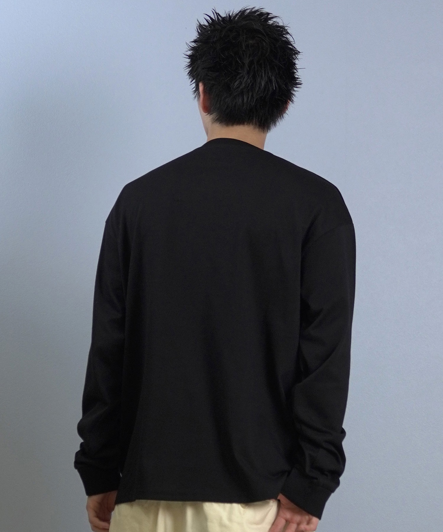 DEAR LAUREL ディアローレル × Disney ディズニー × JM コラボ 長袖 Tシャツ ロンT メンズ ミッキー ドナルド DL25F-JM2203(WHT-M)