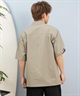 DEAR LAUREL ディアローレル 半袖 シャツ メンズ シアサッカー素材 軽量 ストレッチ 速乾 SEERSUCKER SHIRT D25S2404(OFF-M)