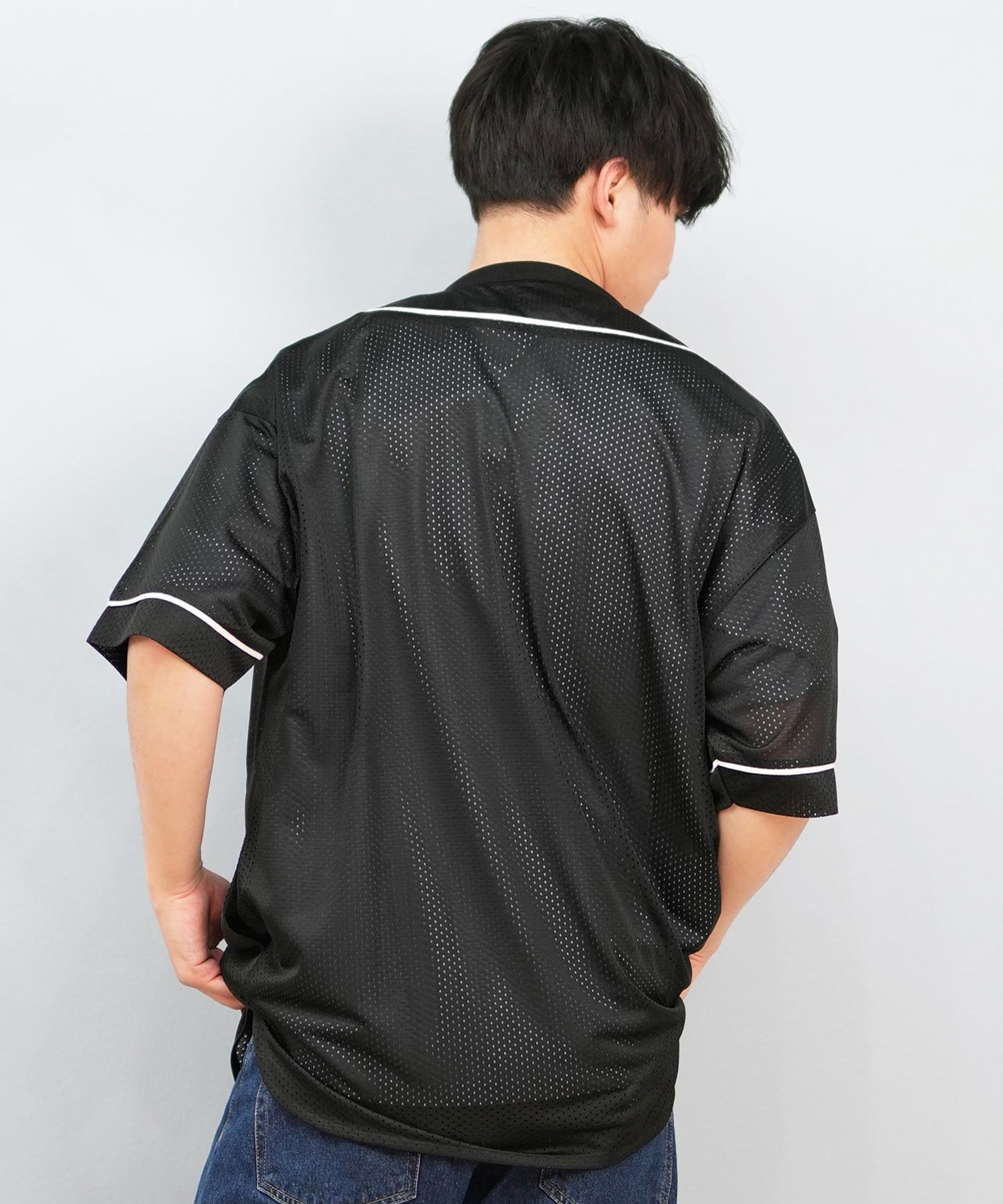 DEAR LAUREL 超〜イケてる❗️ワークシャツ　¥7888→現 DEAR LAUREL ディアローレル 半袖 シャツ メンズ ベースボール