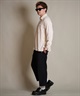 DEAR LAUREL ディアローレル 長袖 シャツ メンズ コーデュロイ 無地 シンプル CORDUROY SHIRT D25F-2602(WHT-M)
