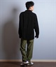 DEAR LAUREL ディアローレル 長袖 シャツ メンズ コーデュロイ 無地 シンプル CORDUROY SHIRT D25F-2602(WHT-M)