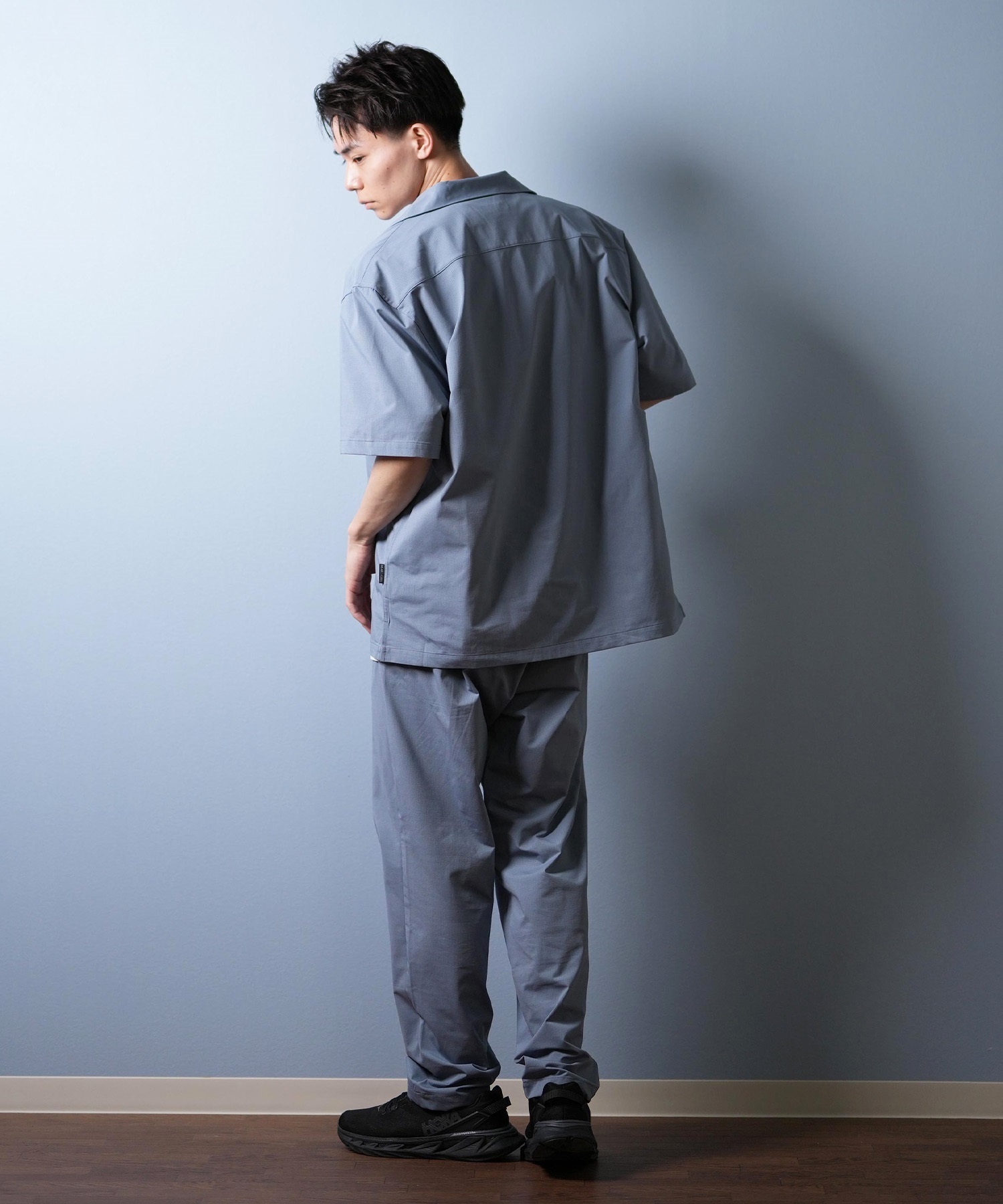 DEAR LAUREL ディアローレル ロングパンツ メンズ ロンパン 接触冷感 吸水速乾 D25S3108(BLK-M)