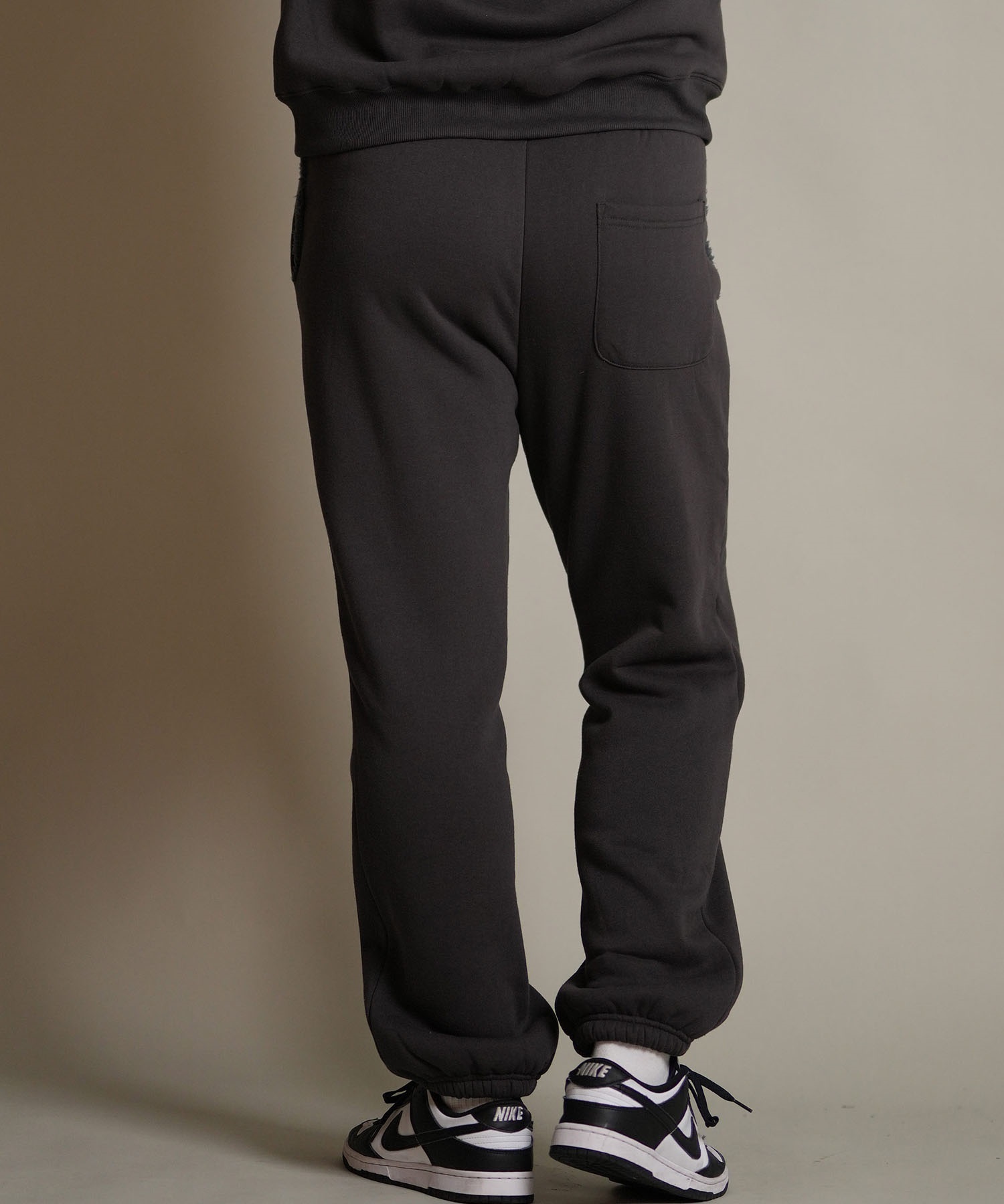 DEAR LAUREL ディアローレル ロングパンツ メンズ スウェット パンツ ボア セットアップ対応 D25F-3103(BLK-M)