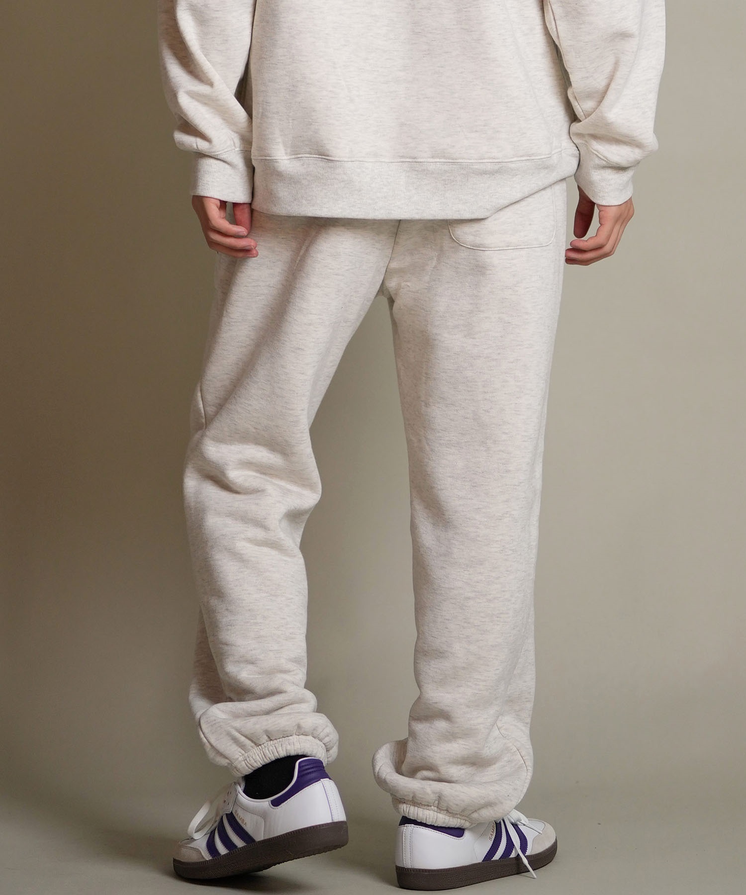 DEAR LAUREL ディアローレル ロングパンツ メンズ スウェット パンツ ボア セットアップ対応 D25F-3103(BLK-M)