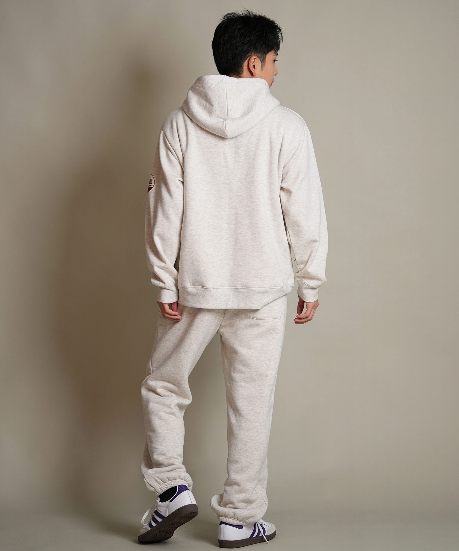 DEAR LAUREL ディアローレル ロングパンツ メンズ スウェット パンツ ボア セットアップ対応 D25F-3103(BLK-M)