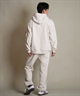 DEAR LAUREL ディアローレル ロングパンツ メンズ スウェット パンツ ボア セットアップ対応 D25F-3103(BLK-M)