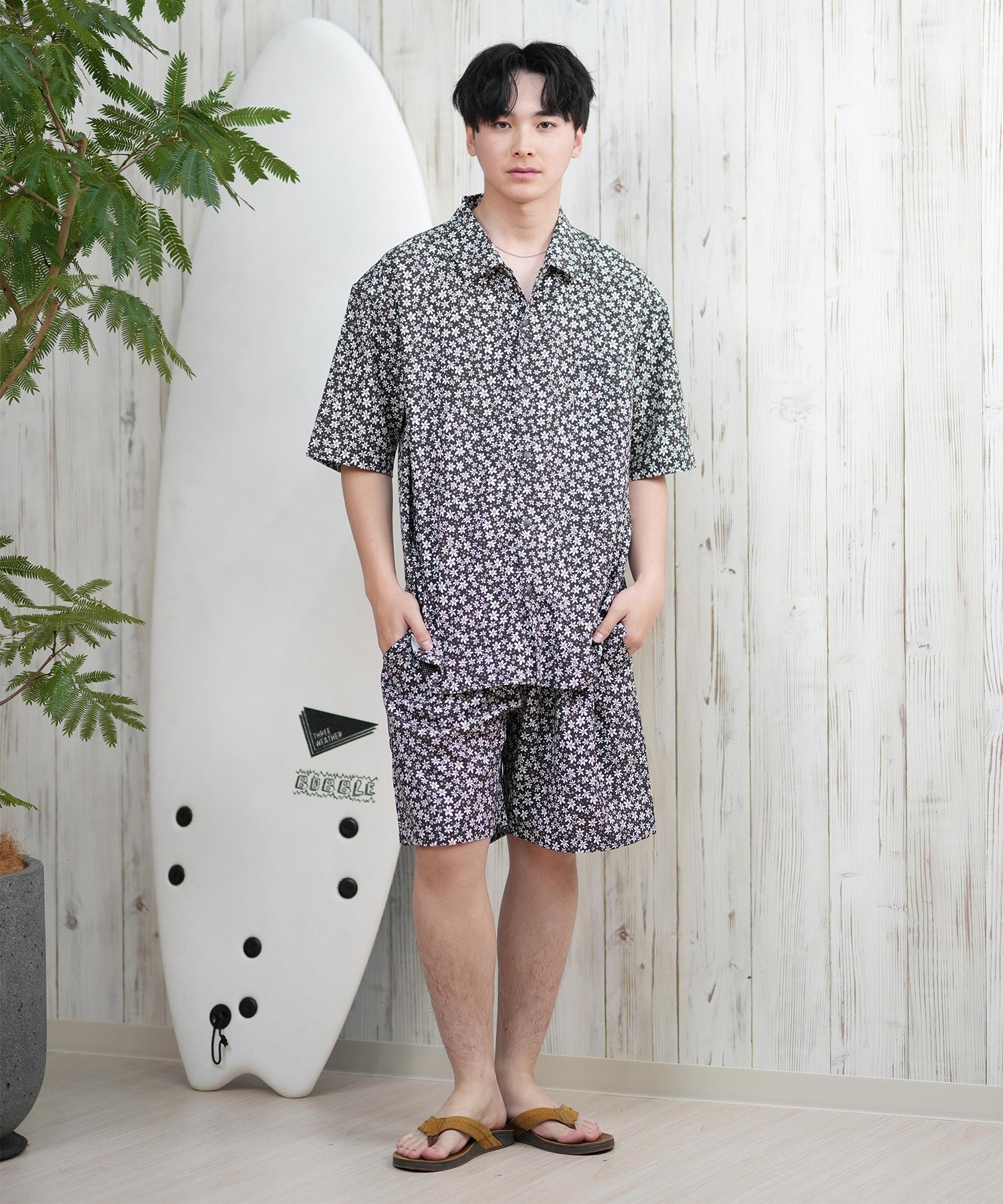 DEAR LAUREL ディアローレル ショートパンツ メンズ ショーツ 水陸両用