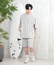 DEAR LAUREL ディアローレル ショートパンツ メンズ ショーツ 水陸両用 ユーティリティー UVカット セットアップ対応 D25S3304(BLK-M)