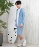 DEAR LAUREL ディアローレル ショートパンツ メンズ ショーツ 水陸両用 ユーティリティー UVカット セットアップ対応 D25S3304(BLK-M)