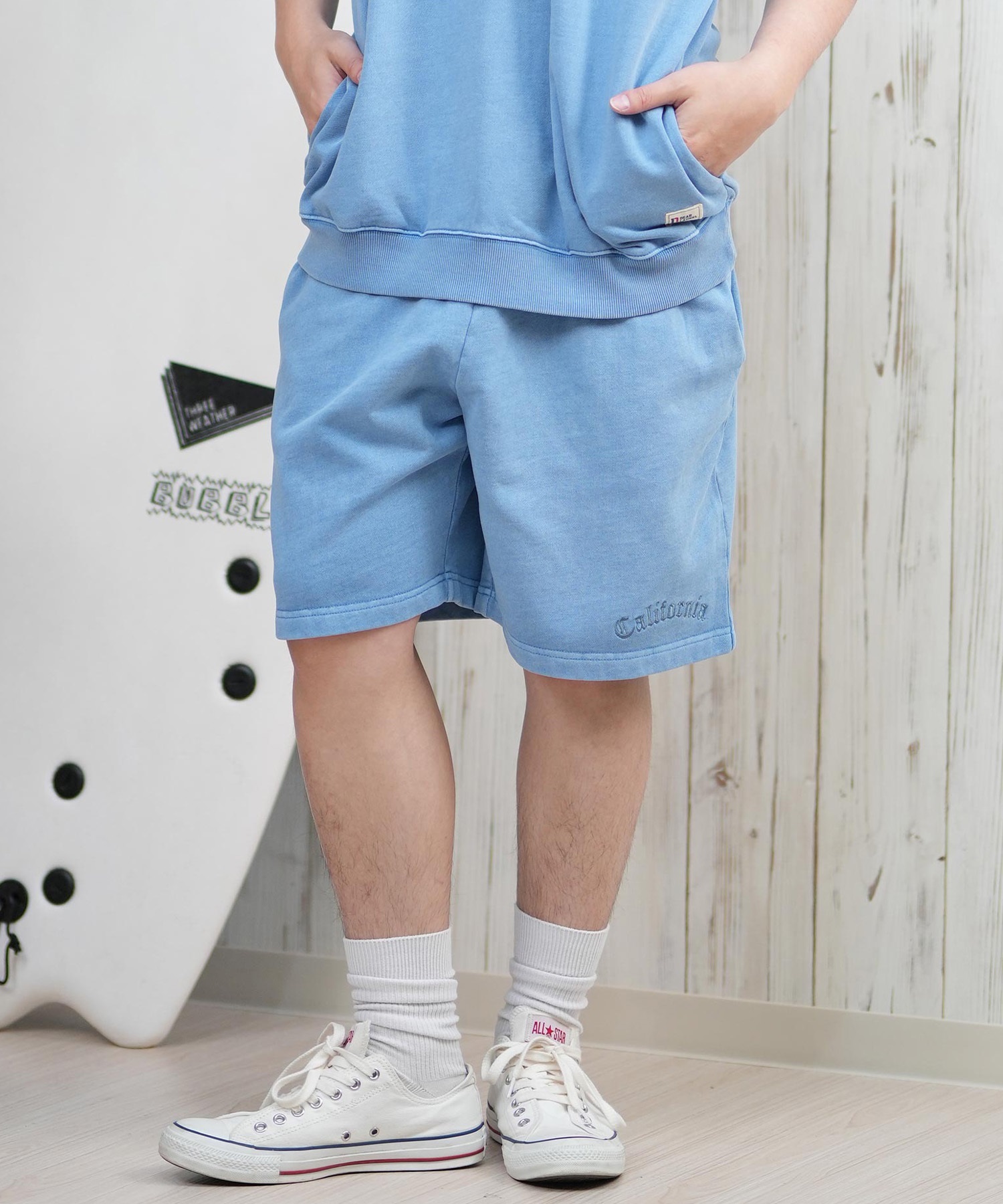 d.i.a[正規品]ファー付きグレーショートパンツ DEAR LAUREL ディアローレル ショートパンツ メンズ ショーツ