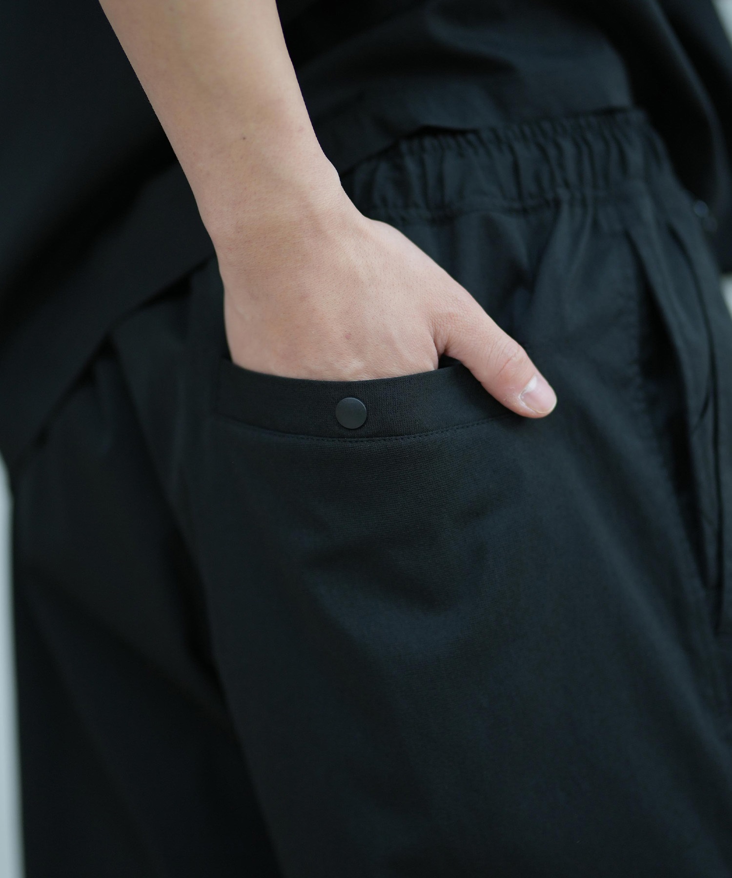 DEAR LAUREL ディアローレル ハーフパンツ ショートパンツ メンズ ショーツ 接触冷感 吸汗速乾 COOL SHORTS D25S3308(BLK-M)