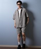 DEAR LAUREL ディアローレル ハーフパンツ ショートパンツ メンズ ショーツ 接触冷感 吸汗速乾 COOL SHORTS D25S3308(BLK-M)