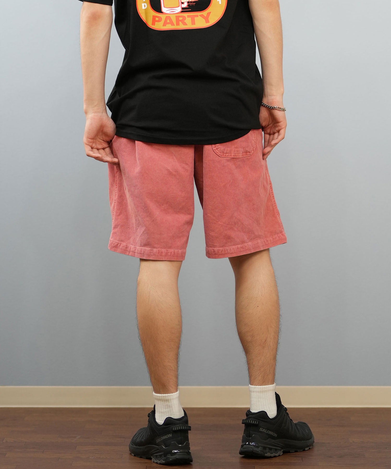 DEAR LAUREL ディアローレル ハーフパンツ ショートパンツ メンズ コーデュロイ D25S3309(BRN-M)