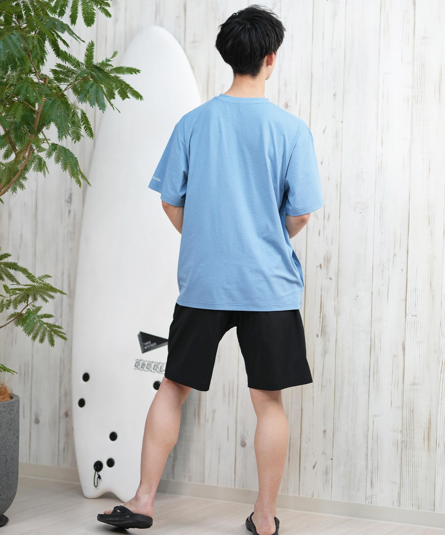 DEAR LAUREL ディアローレル ラッシュガード メンズ 半袖 Tシャツ 水陸