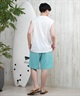 DEAR LAUREL ディアローレル ラッシュガード メンズ タンクトップ 水陸両用 ユーティリティー UVカット D25S4303(WHT-M)