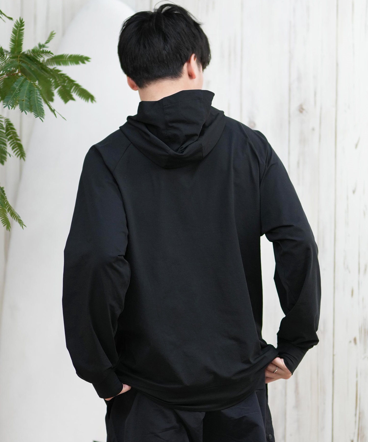 DEAR LAUREL ディアローレル ラッシュガード メンズ パーカー ジップ