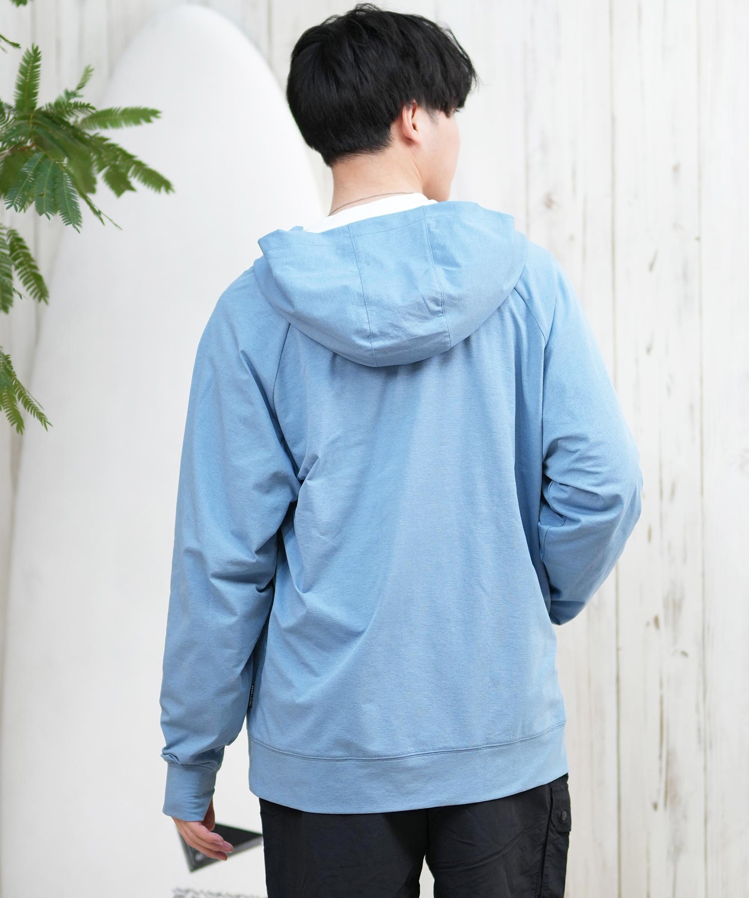 DEAR LAUREL ディアローレル ラッシュガード メンズ パーカー ジップ