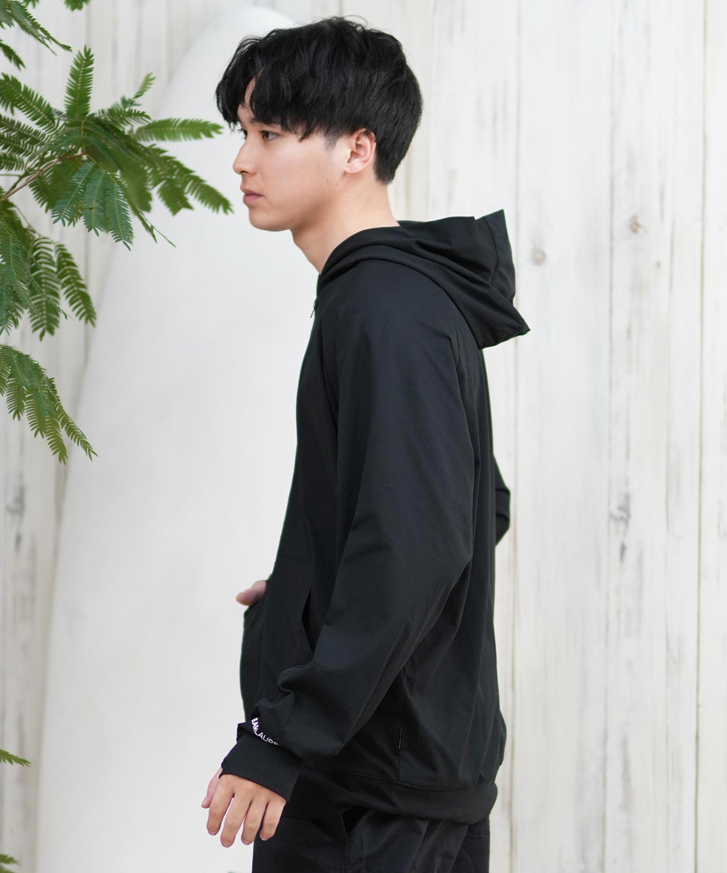 DEAR LAUREL ディアローレル ラッシュガード メンズ パーカー ジップ