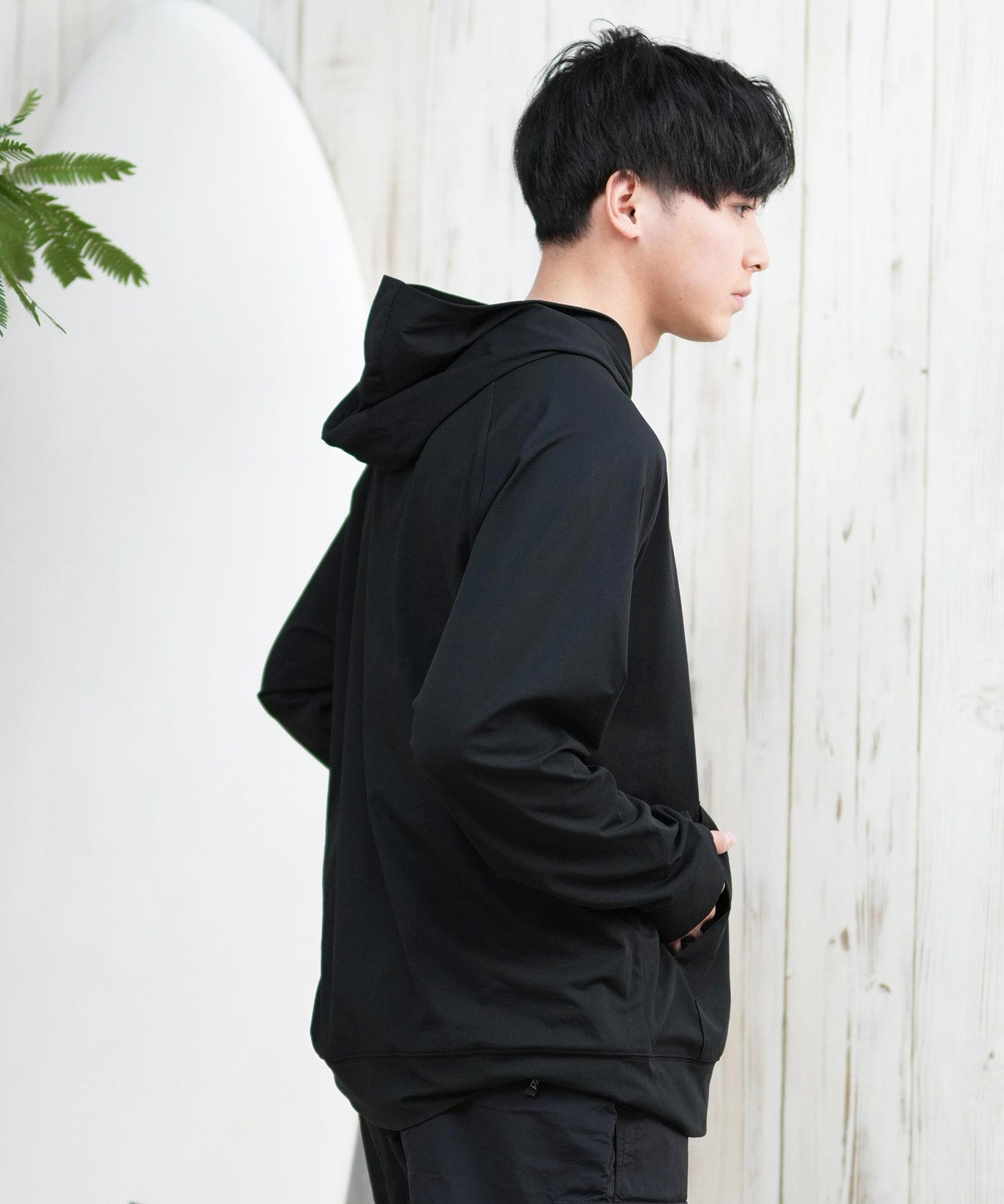 レア！！　ORESAMA パラレルモーション　パーカー　ブラック XL DEAR LAUREL ディアローレル ラッシュガード メンズ パーカー ジップ