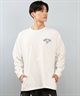 DEAR LAUREL ディアローレル 水着 ラッシュガード 長袖 Tシャツ ロンT メンズ 水陸両用 バックプリント D25S-4306(WHT-M)