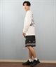 DEAR LAUREL ディアローレル 水着 ラッシュガード 長袖 Tシャツ ロンT メンズ 水陸両用 バックプリント D25S-4306(WHT-M)