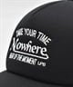 DEAR LAUREL ディアローレル キャップ メッシュ NB2134DLトラッカーメッシュキャップ DL25S611140(BLK-ONE)