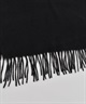 DEAR LAUREL ディアローレル マフラー 防寒 FRINGE MUFFLER DL25F611401(BLACK-ONE)