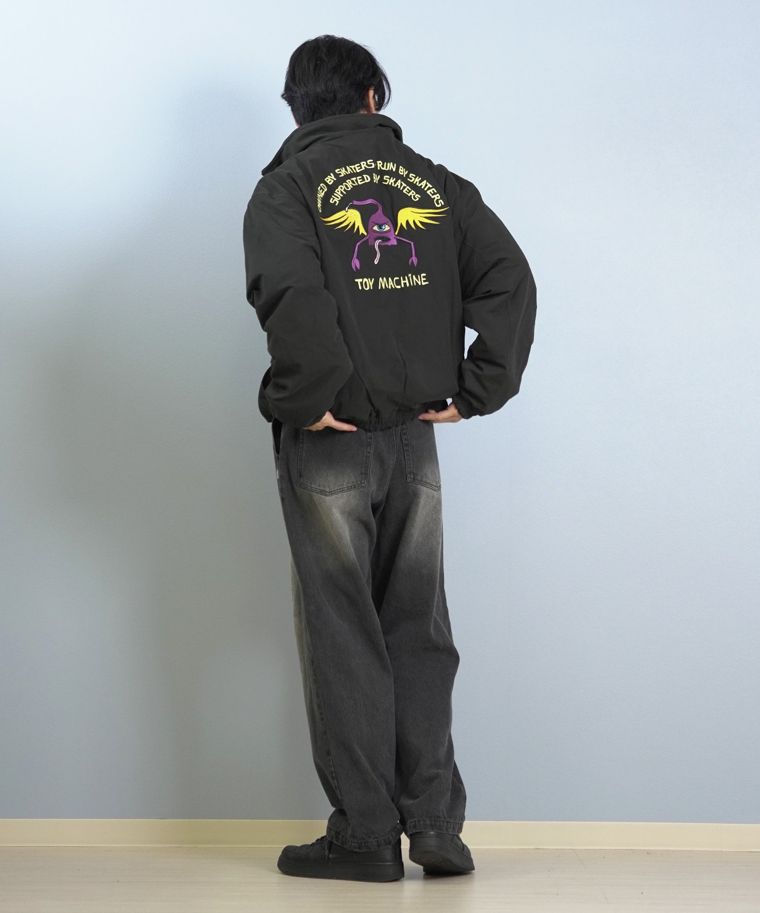 【美品】Back Channel MA-1 リバーシブルL 大きいサイズ 美品】Back Channel MA-1 リバーシブルL 大きいサイズ