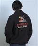 TOY MACHINE トイマシーン アウター メンズ ジャケット レオパード柄 バックロゴ AM MONSTER STORE JACKET MTMFFJK9(LEOGY-M)