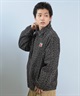 TOY MACHINE トイマシーン アウター メンズ ジャケット レオパード柄 バックロゴ AM MONSTER STORE JACKET MTMFFJK9(LEOGY-M)