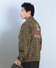TOY MACHINE トイマシーン アウター メンズ ジャケット レオパード柄 バックロゴ AM MONSTER STORE JACKET MTMFFJK9(LEOGY-M)