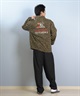 TOY MACHINE トイマシーン アウター メンズ ジャケット レオパード柄 バックロゴ AM MONSTER STORE JACKET MTMFFJK9(LEOGY-M)