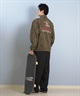 TOY MACHINE トイマシーン アウター メンズ ジャケット レオパード柄 バックロゴ AM MONSTER STORE JACKET MTMFFJK9(LEOGY-M)