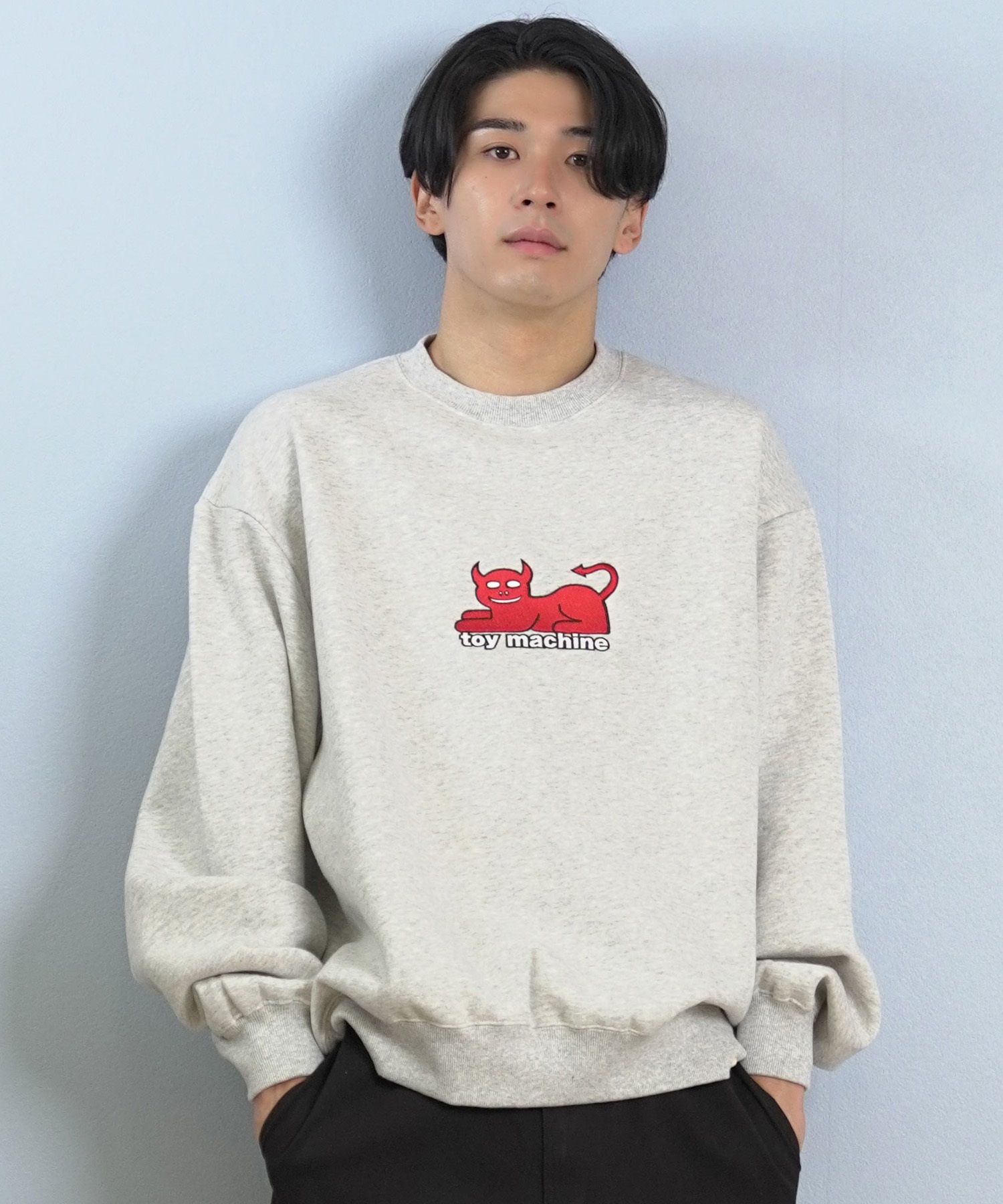 TOY MACHINE トイマシーン トレーナー スウェット メンズ クルーネック