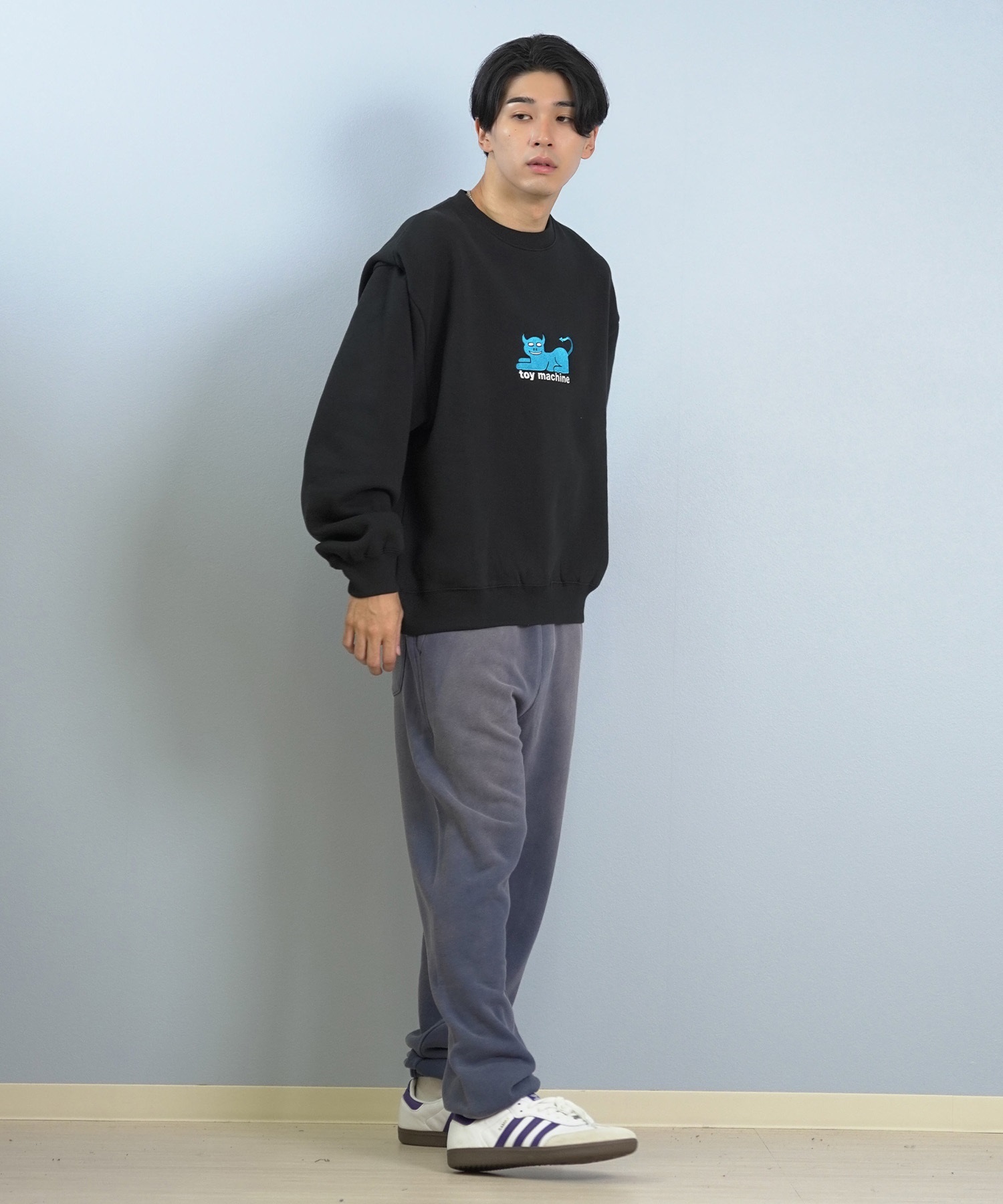 TOY MACHINE トイマシーン トレーナー スウェット メンズ クルーネック