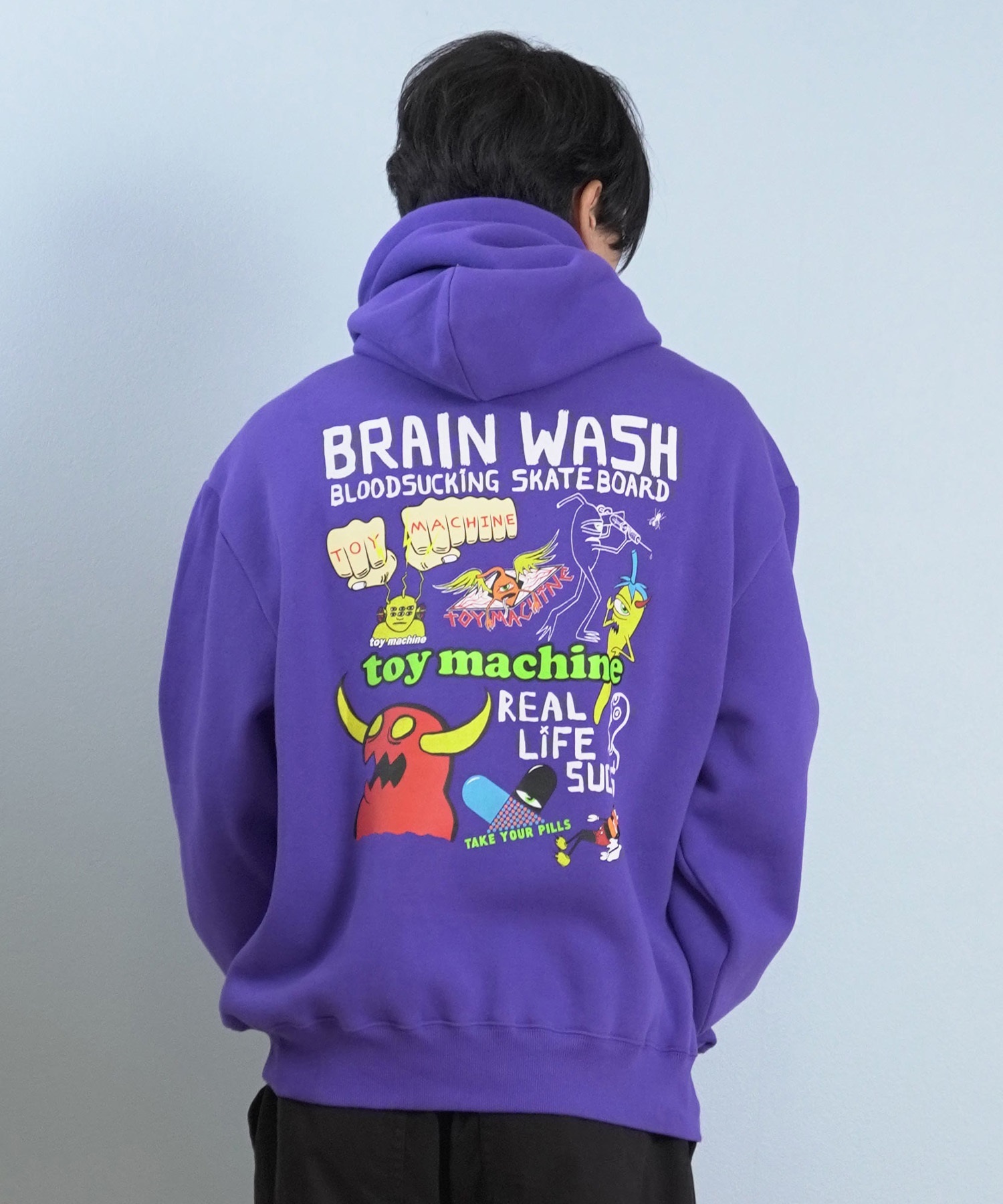 TOY MACHINE トイマシーン プルオーバー パーカー メンズ スウェット