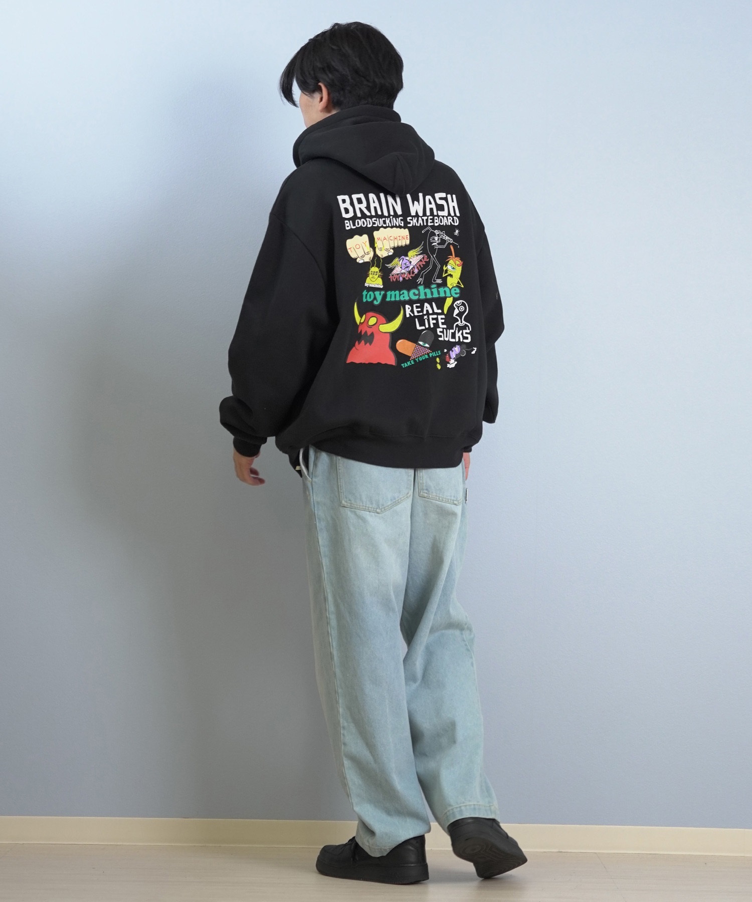TOY MACHINE トイマシーン プルオーバー パーカー メンズ スウェット