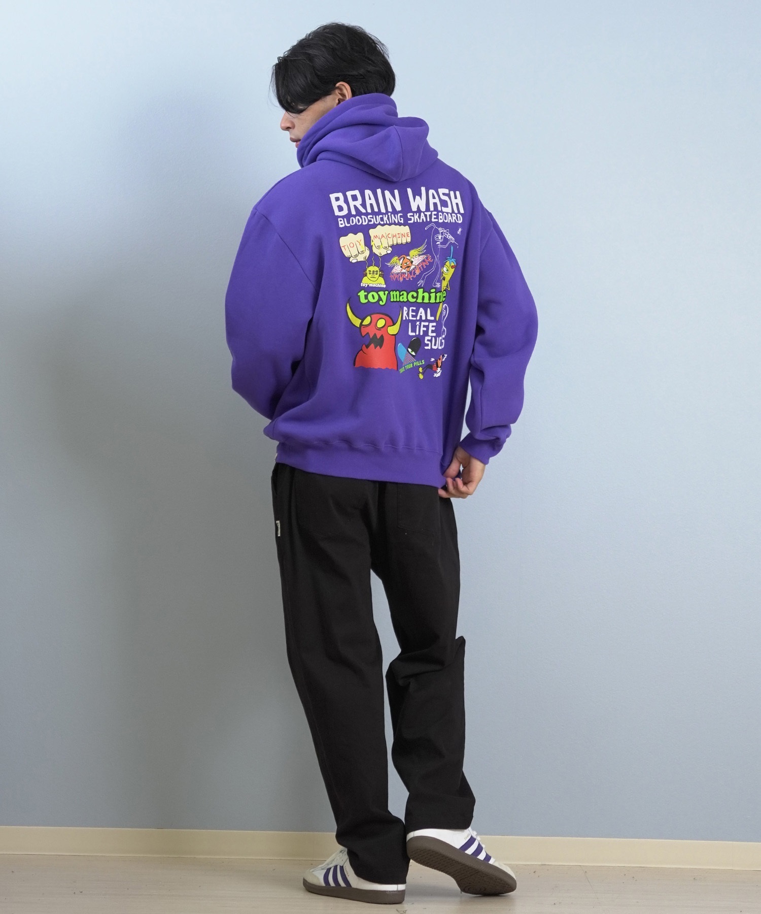 TOY MACHINE トイマシーン プルオーバー パーカー メンズ スウェット