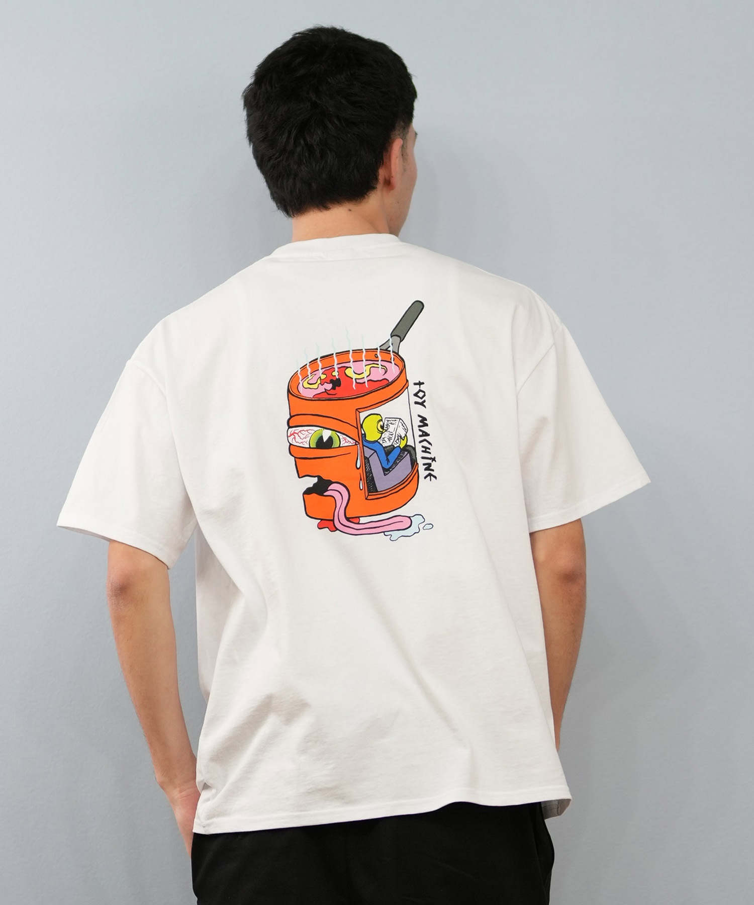 TOY MACHINE トイマシーン 半袖 Tシャツ メンズ バックプリント