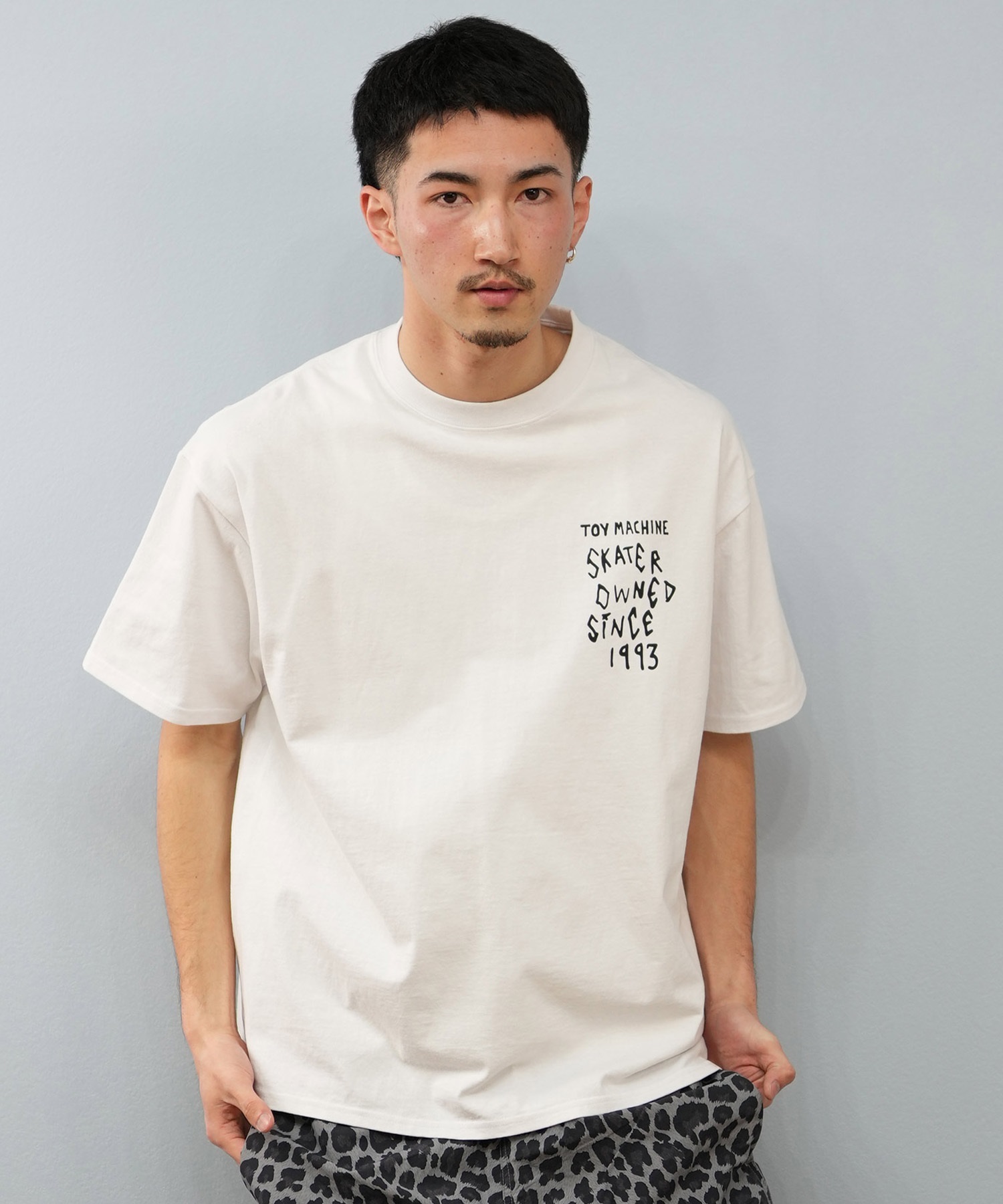 TOY MACHINE トイマシーン 半袖 Tシャツ メンズ バックプリント