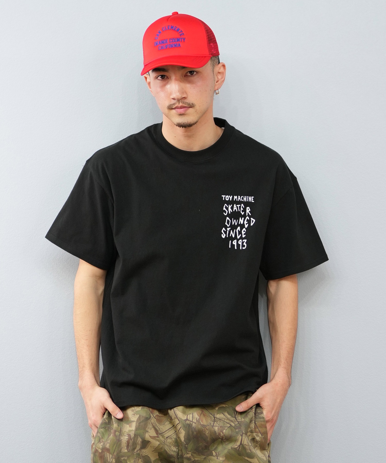 TOY MACHINE トイマシーン 半袖 Tシャツ メンズ バックプリント